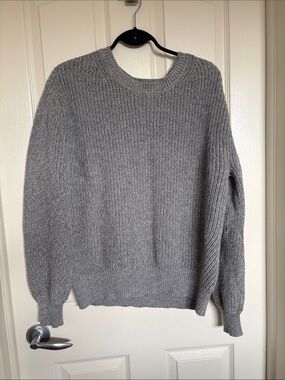 Gap Crewneck Knit Sweater - Gray